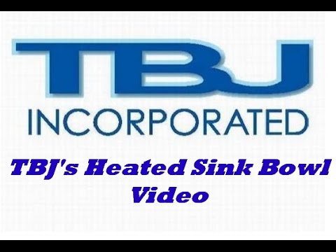 TBJ Heated Sink Bowl
